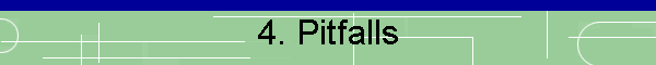 4. Pitfalls