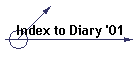 Index to Diary '01